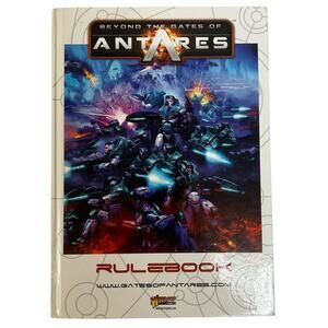 Beyond the Gates of Antares - Rulebook Hardcover 2015 - Warlord Games - EUC